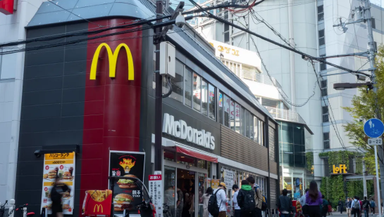 大阪梅田のマクドナルド