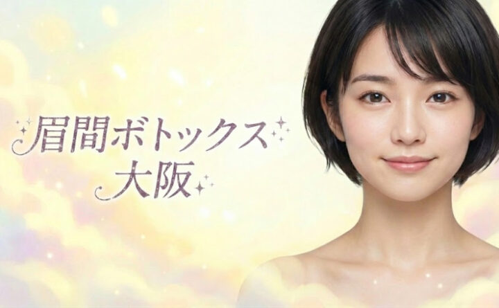 眉間ボトックス　大阪　アイキャッチ
