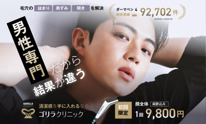 ゴリラクリニック_ダーマペン