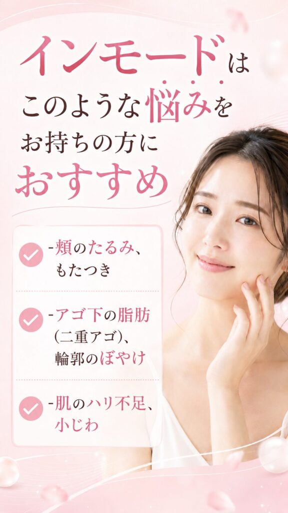 インモード　このような方におすすめ